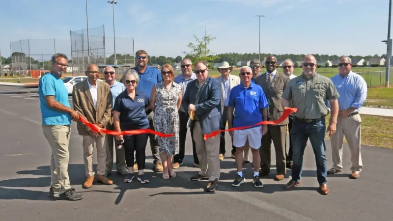 Ribbon cutting celebrates improvements at Kershaw County West Park