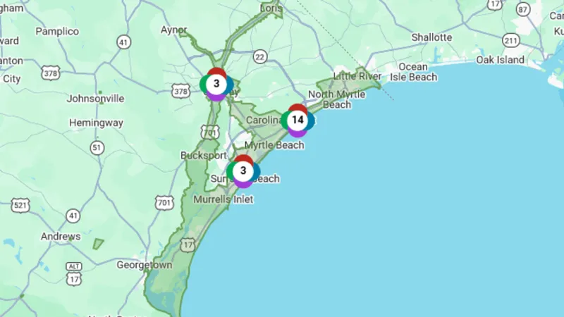 Storms knock out power to thousands in Horry County; most restored, Santee Cooper says