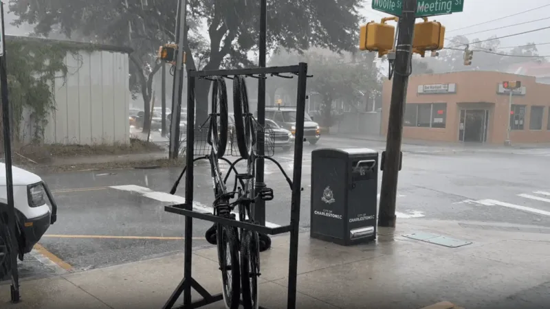Storm downs trees, knocks out power throughout coastal South Carolina