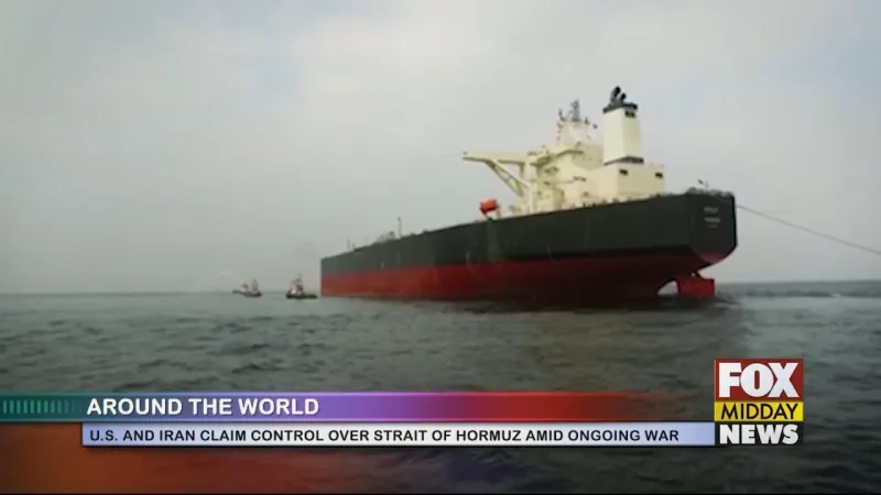 Iran And U.S. Both Claim Control Over Strait Of Hormuz