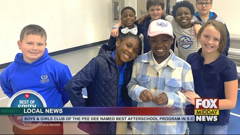 Boys & Girls Club Of The Pee Dee Area Recognized With Award