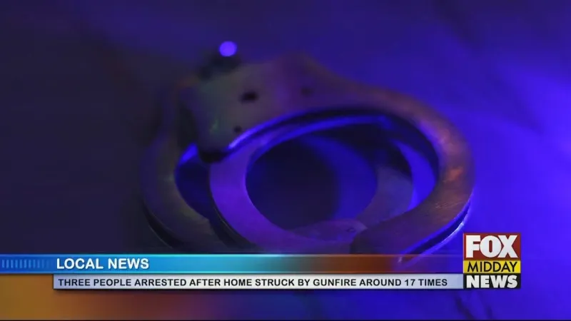 Three Arrested After Home Struck By Gunfire Around 17 Times