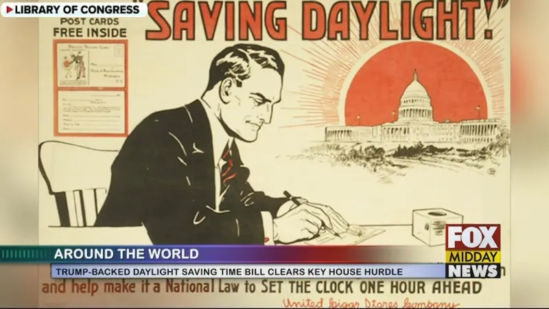 Daylight Saving Time Bill Clears Significant House Hurdle