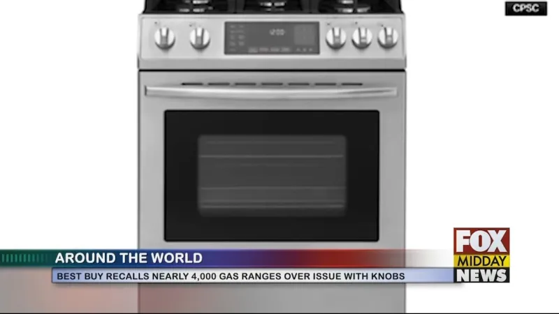 Best Buy Recalls Around 4,000 Gas Ranges