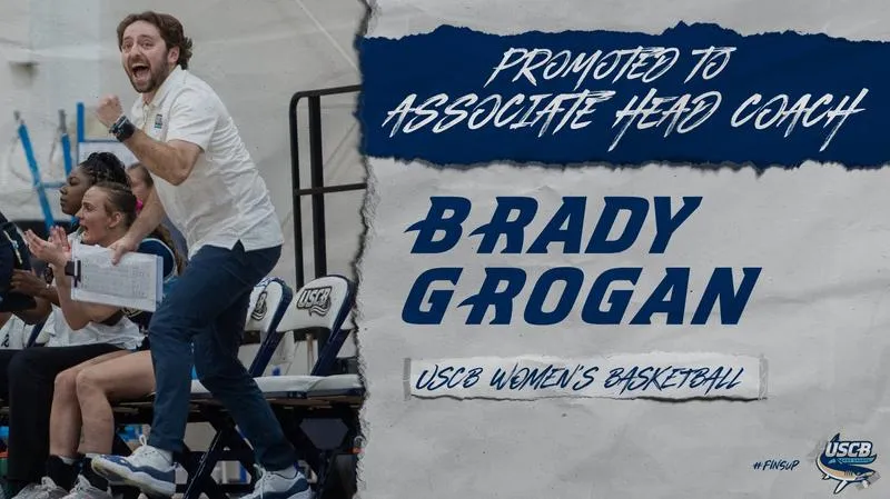 USCB Women's Basketball Announces Promotion of Brady Grogan to Associate Head Coach