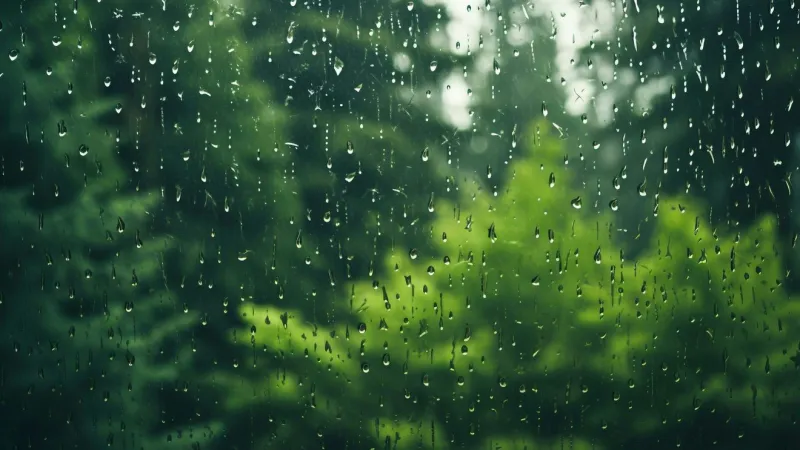 Lingering rain through mid-week, cranking back in the heat