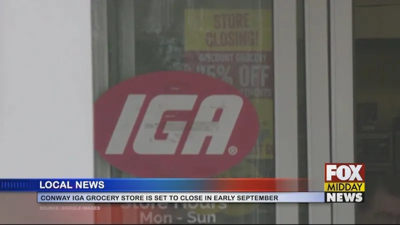 Conway IGA Location To Close
