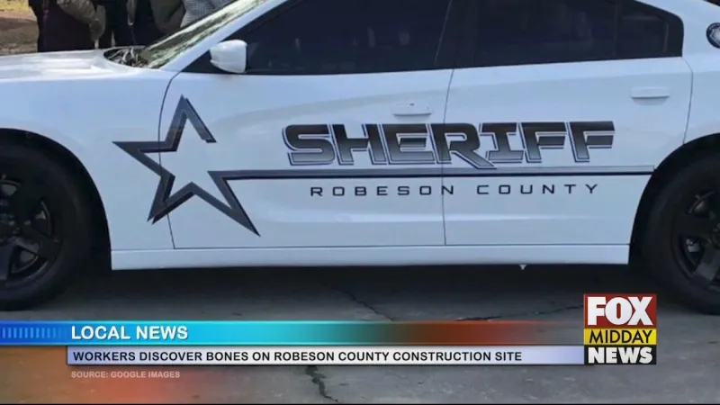 Bone Found On Robeson County Construction Site