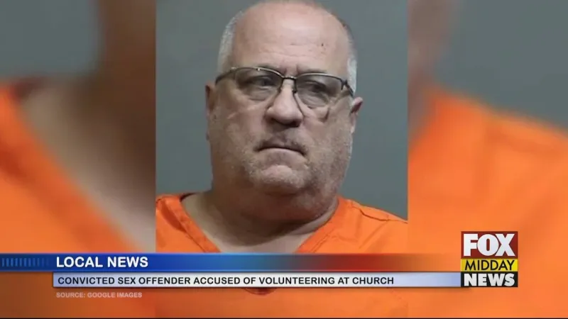 Sex Offender Arrested For Violating Probation By Volunteering At Church