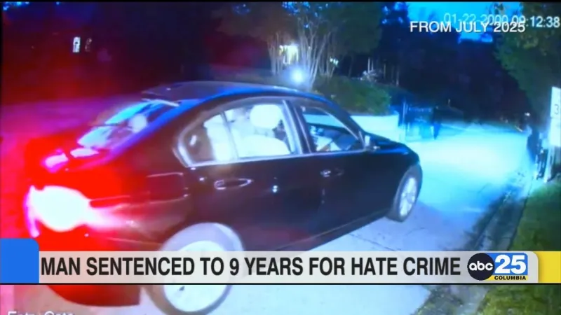 Richland County man sentenced to 9 years in prison for hate crime