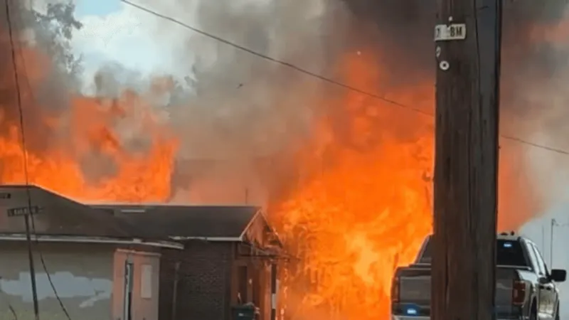 Pamplico fire damages Main Street business
