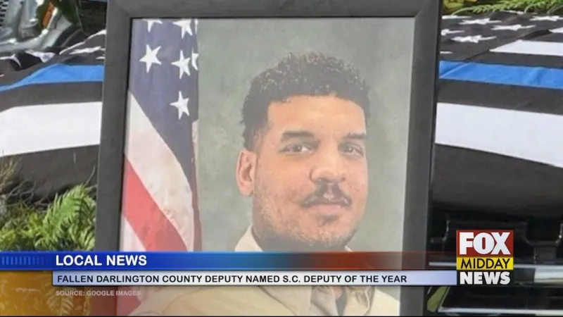 Fallen Deputy Out Of Darlington Co. Named S.C. Deputy Of The Year