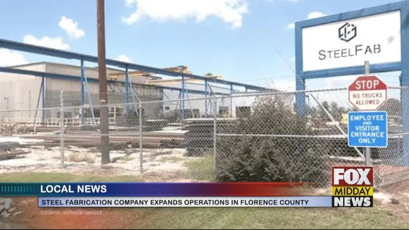 SteelFab Inc. Plans To Expand Operations Into Florence County