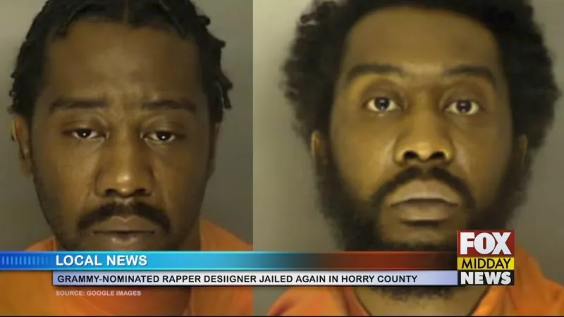 Grammy-Nominated Rapper Arrested In Horry County Again