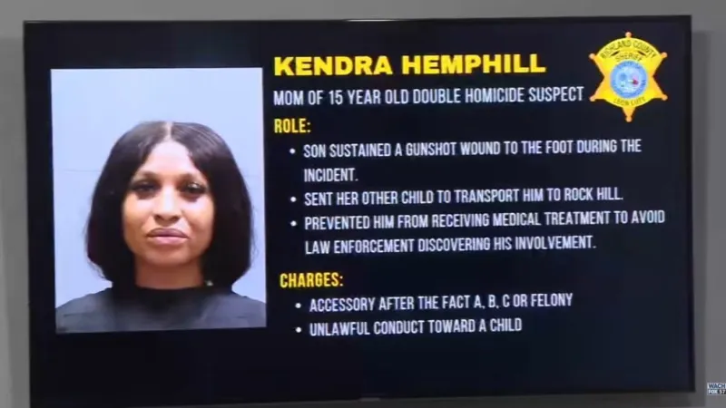 Parent arrested after teen charged in double murder case