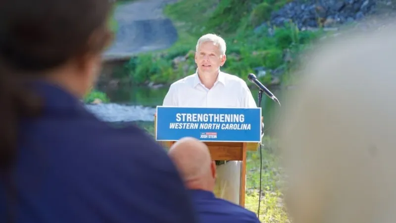 Gov. Stein announces $1B milestone in post-Helene water infrastructure funding
