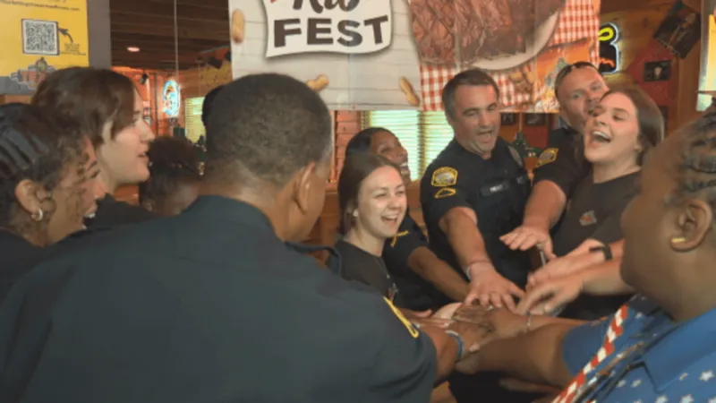 Police face off in rib-eating fundraiser for Special Olympics SC