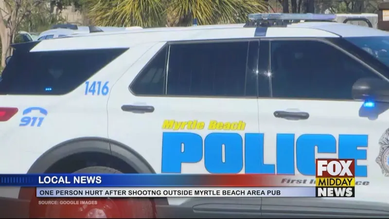 One Person Injured Following Shooting Outside Myrtle Beach Pub