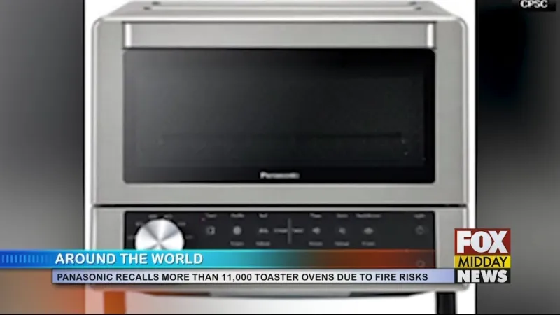 Panasonic Recalls Over 11K Electric Toaster Ovens