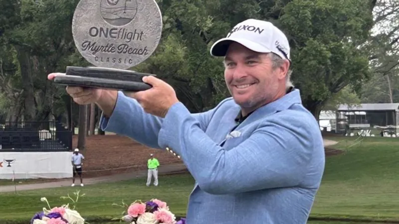 Former Myrtle Beach Classic champion Ryan Fox wins first major