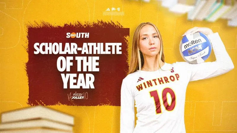 Jolley Named 2025-26 Big South Scholar Athlete of the Year
