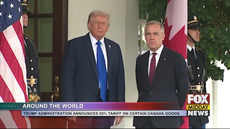 Trump Administration Announces 50% Tariff On Certain Canadian Goods