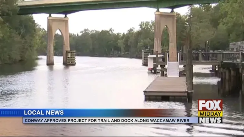 Conway Moves Forward With Project For Trail And Ferry Dock