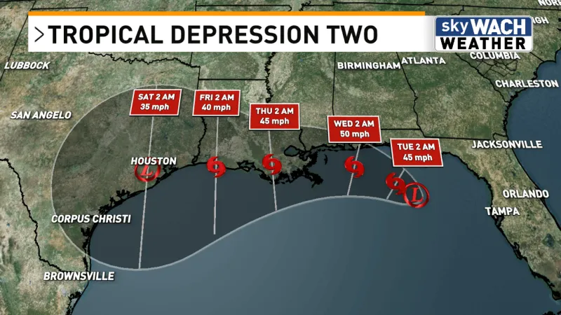 Bertha likely to impact Gulf Coast this week