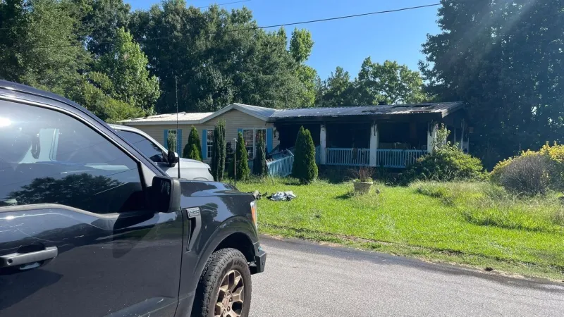 One injured in morning house fire
