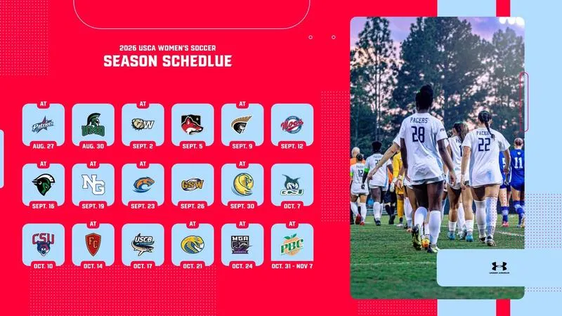 USCA Announces 2026 Women's Soccer Schedule