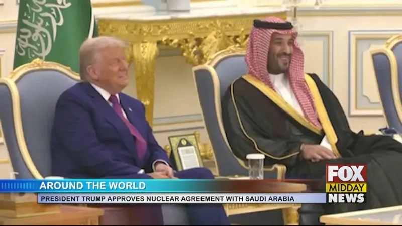 President Trump Approves Nuclear Deal With Saudi Arabia