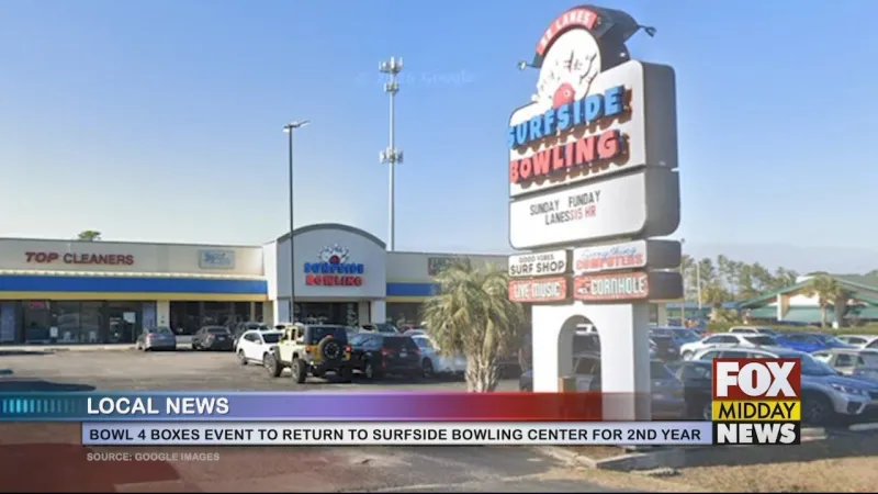 Second Bowl 4 Boxes Event To Be Held At Surfside Bowling Center