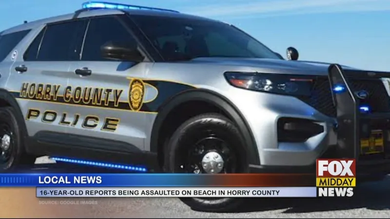 Teen Reports Assault On Beach In Horry County