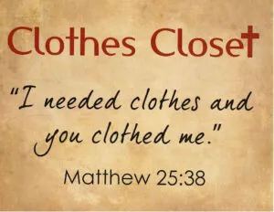 Free Clothes Closet July 25