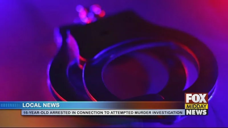 16-Year-Old Arrested In Connection To Attempted Murder Case