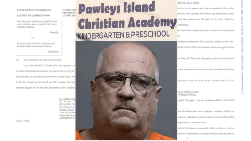 4th lawsuit filed against Pawleys Island church, academy over sex offender scandal