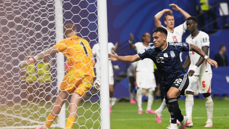 Defending champion Argentina reaches World Cup final by beating England 2-1