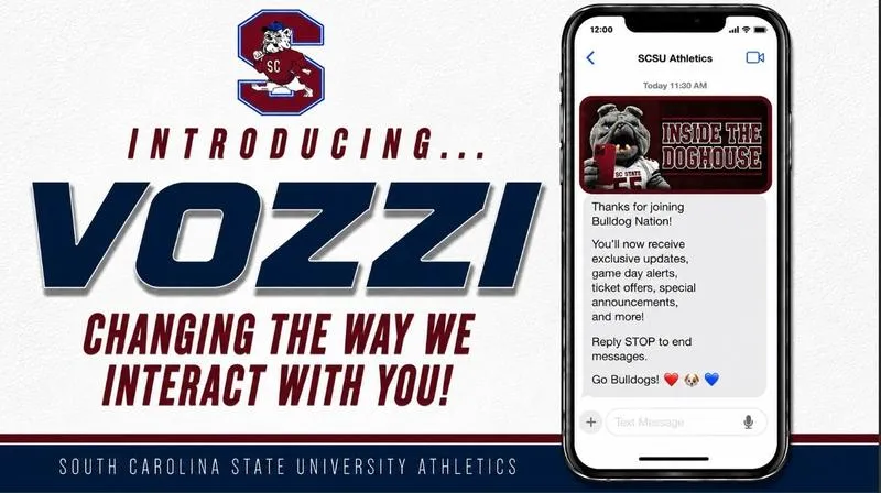 South Carolina State Athletics Partners with VOZZI to Launch "Inside the Doghouse" -- The Official Bulldog Athletics Text Community