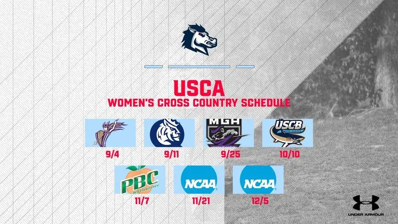 USCA Reveals Women's Cross Country Schedule