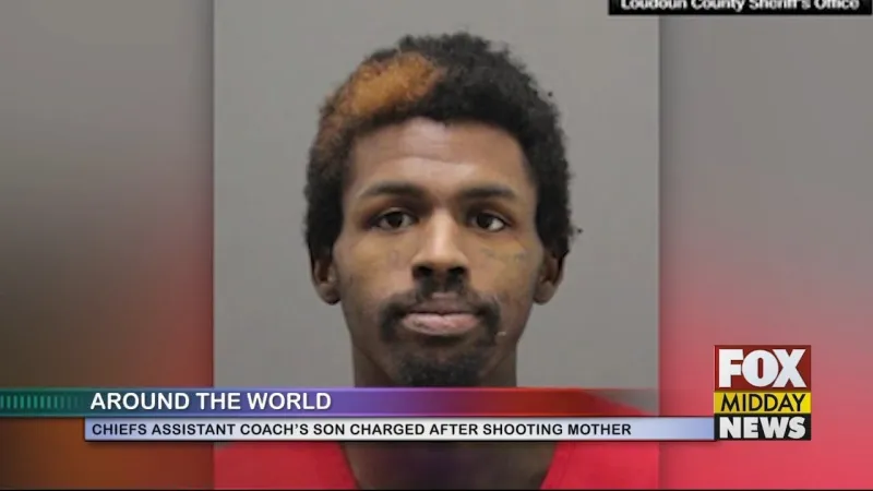 Chiefs Assistant Coach's Son Charged After Shooting Mother