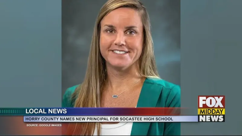 Dr. Schubiger Named New Principal Of Socastee High School
