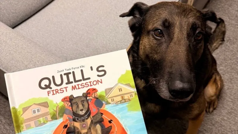 'Quill's First Mission' details real-life stories, gives back to community