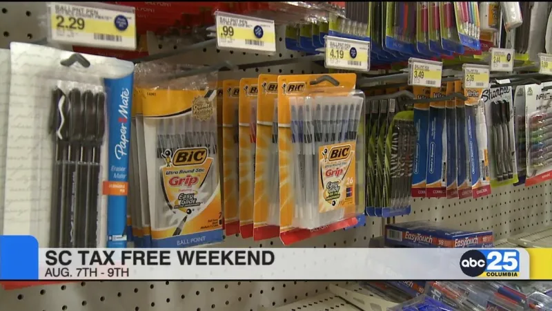 Mark your calendars for SC Tax Free Weekend