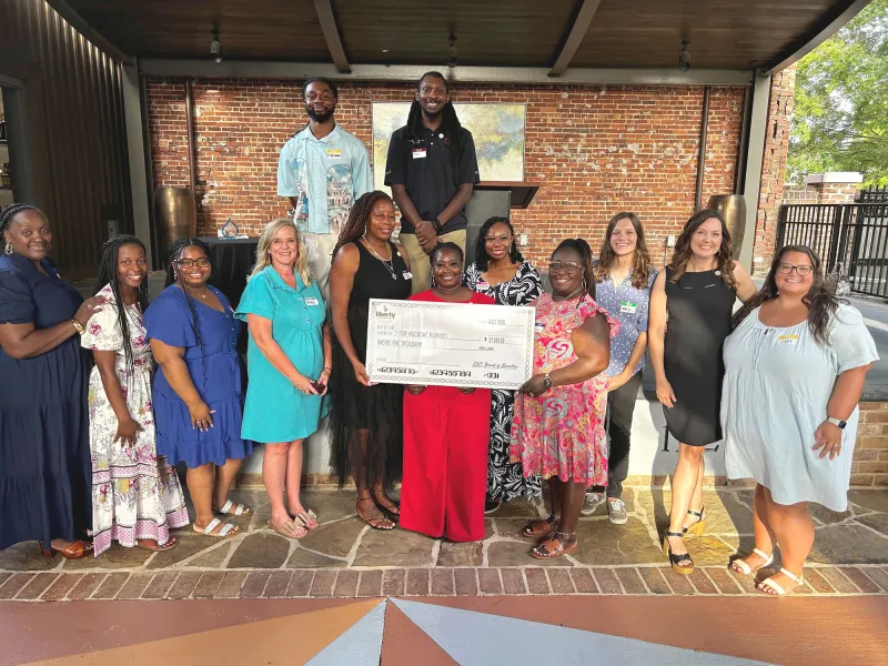 Liberty STEAM presents awards at reception