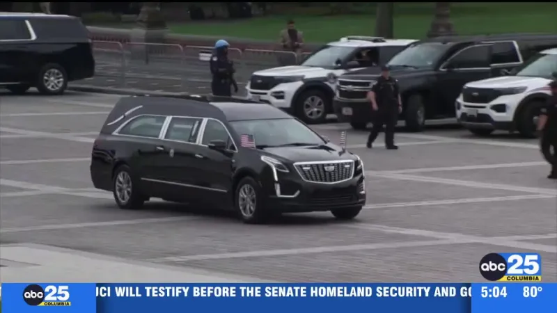 Procession and Funeral Service in Columbia for U.S. Senator Lindsey Graham