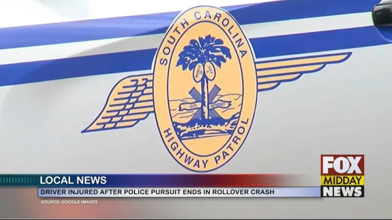 Driver Injured After Police Chase Ends In Crash