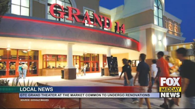 Grand 14 Theater In Market Common To Undergo Renovations