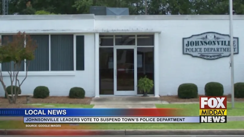 Johnsonville City Leaders Vote To Suspend Police Department