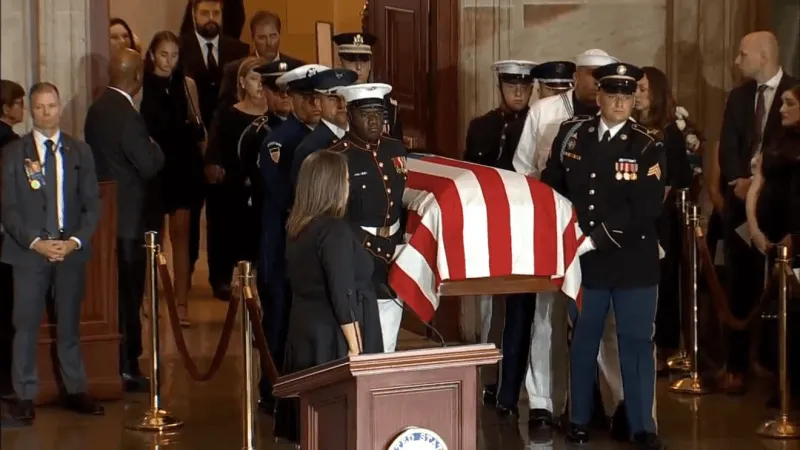 Family, leaders gather at Capitol to honor late Sen. Lindsey Graham