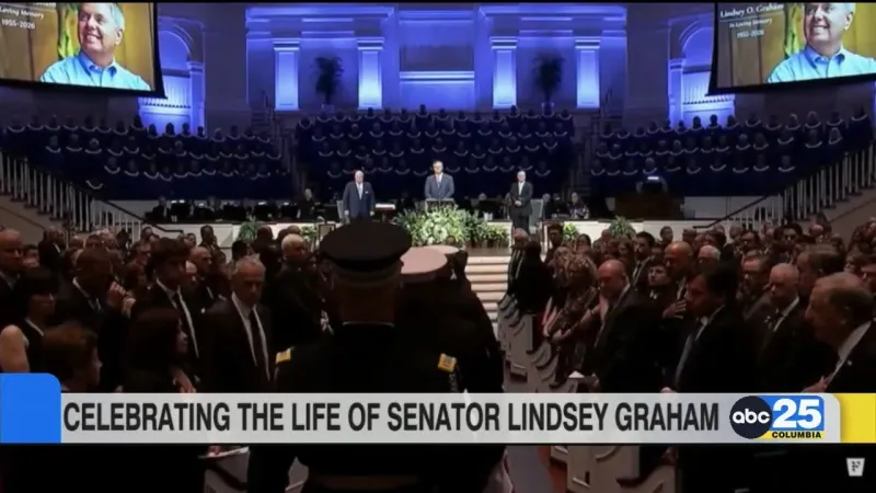 Friends and colleagues celebrate the legacy and laughs of Senator Lindsey Graham